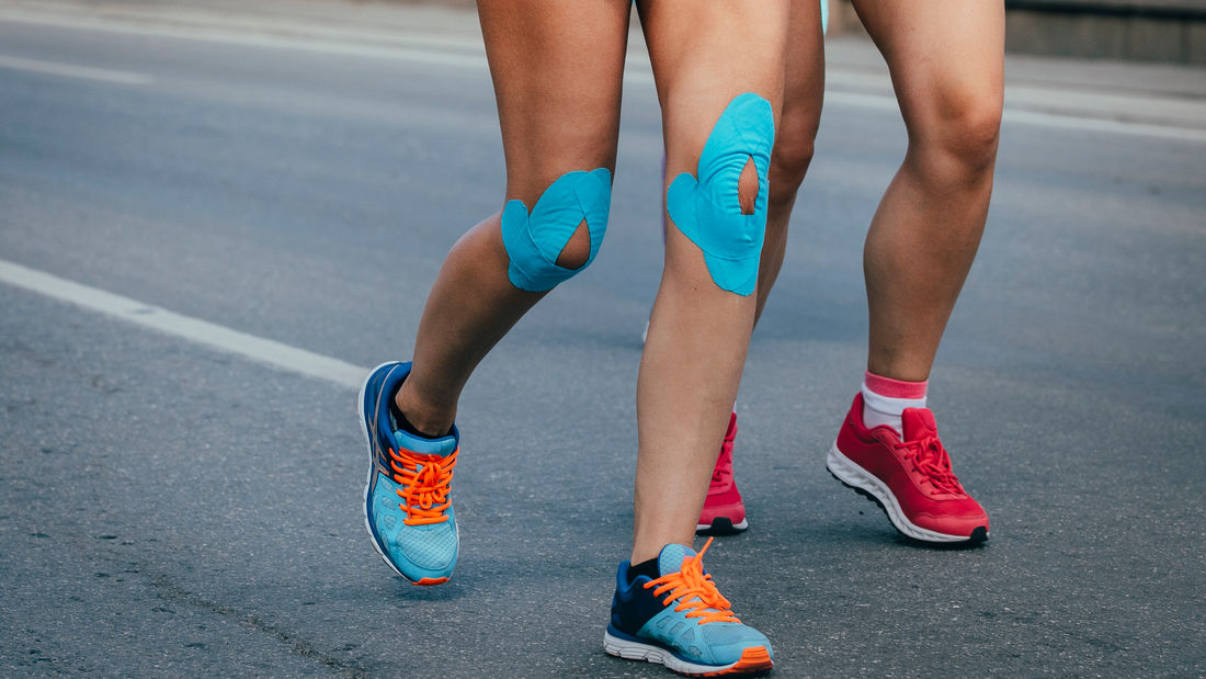 Kinesio Tape bei Laufverletzungen